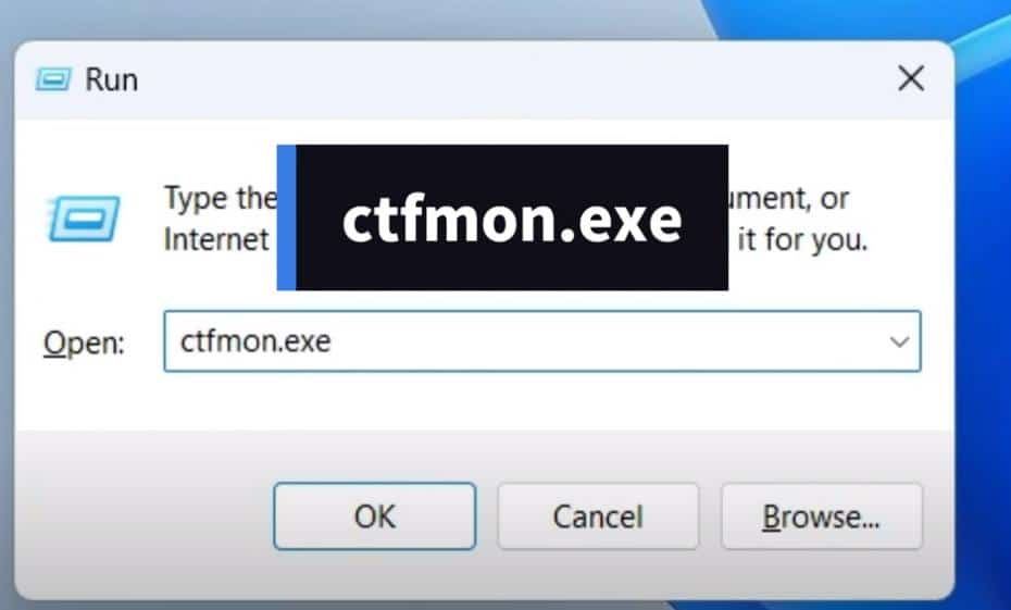 Ctfmon.exe system Error Windows 11 – how fix