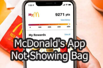 McDonald's App Not Showing Bag